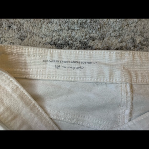 AG Adriano Goldschmied - The Farrah Skinny Ankle Button Up High Rise - Size 25 - Picture 5 of 14